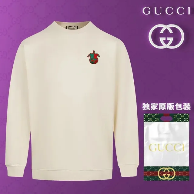 Gucci Crewneck Sweatshirt Jester Embroidery