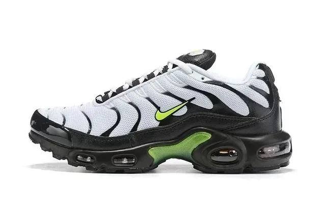 Nike Air Max Plus White Black Volt