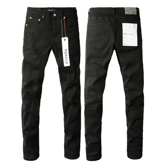 Purple Brand Distressed Slim Fit Jeans