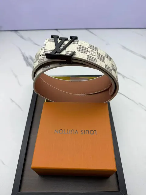 Louis Vuitton LV Belt Damier Azur