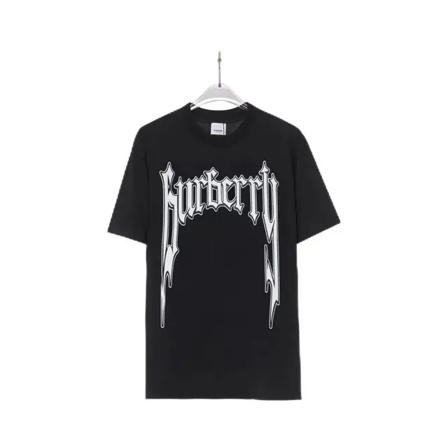 Burberry Graphic T-Shirt Gothic Logo Print