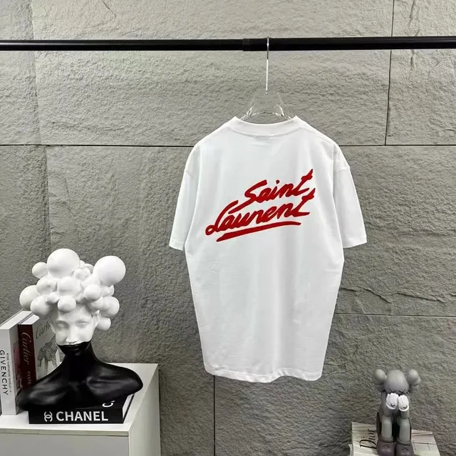 Dior T-Shirt Saint Laurent Script