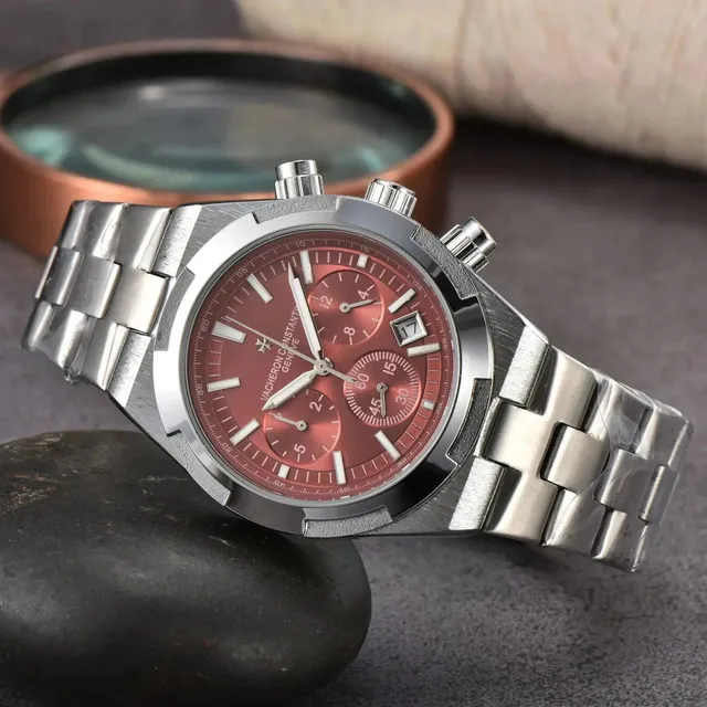 Vacheron Constantin Royal Oak Chronograph Burgundy Dial