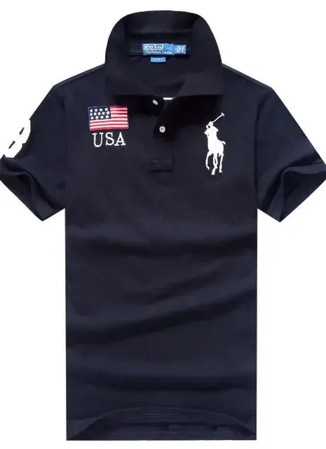 Polo Ralph Lauren Polo Shirt USA Flag Patch