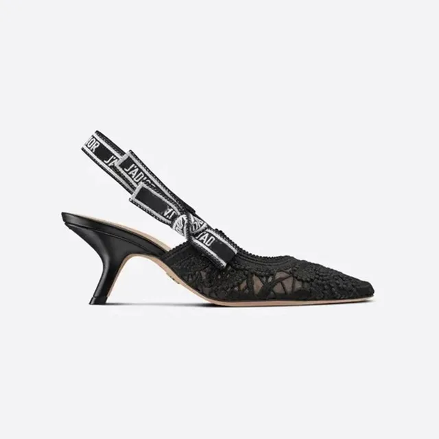 Dior J'Adior Slingback Lace and Ribbon