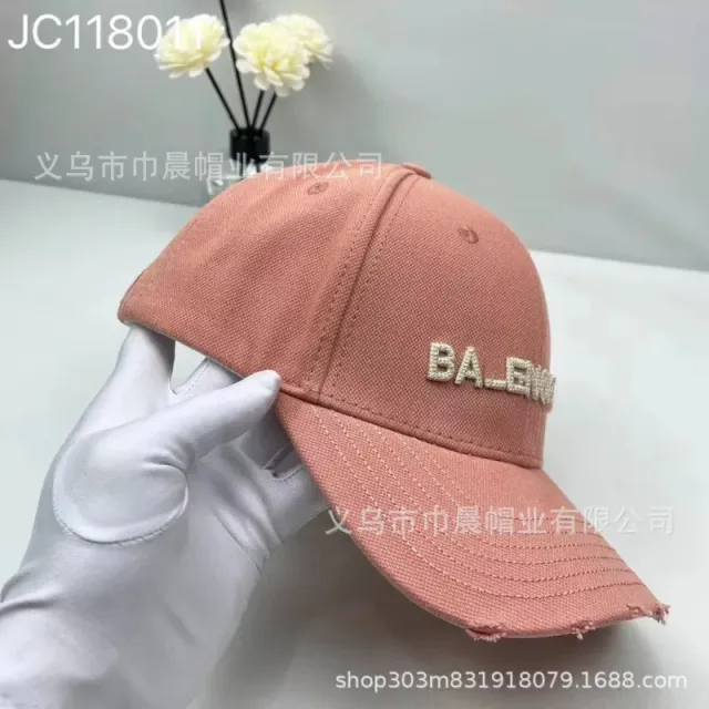 Balenciaga Baseball Cap Embroidered Logo