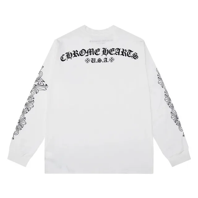 Long Sleeve Tee Chrome Hearts Logo