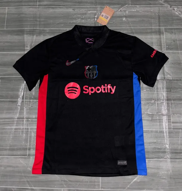Nike FC Barcelona Third Jersey Spotify Sponsorship