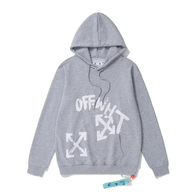 Off-White Arrow Hoodie Painted Arrows