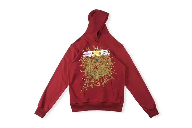 Sp5der Hoodie Spiderweb Print