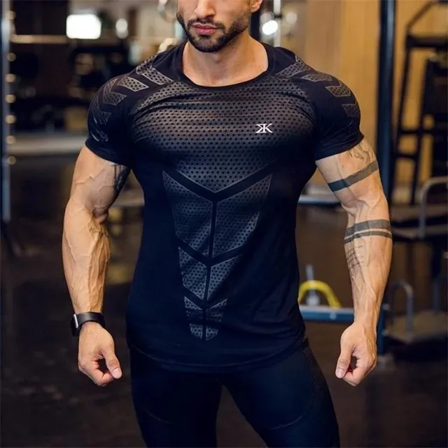 Kobe Compression Tee Mesh Panel