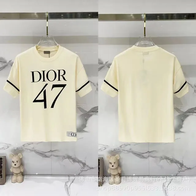 Dior 47 Tee Logo Print