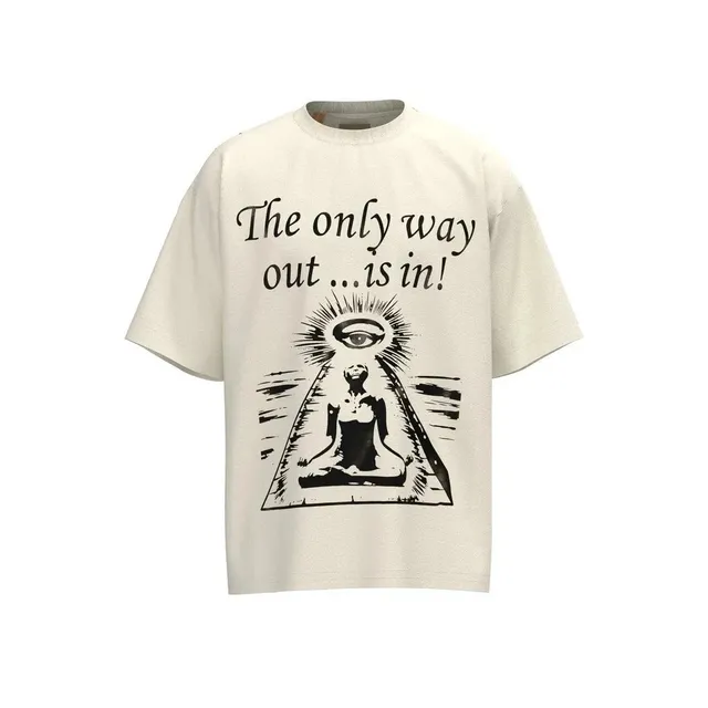 Fear of God Graphic Tee The Only Way Out Is In