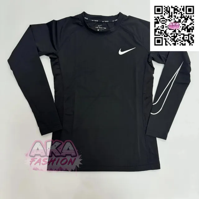 Nike Pro Long Sleeve Black/White