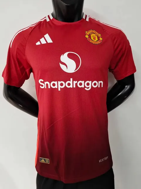 Adidas Manchester United Home Jersey Snapdragon Sponsor