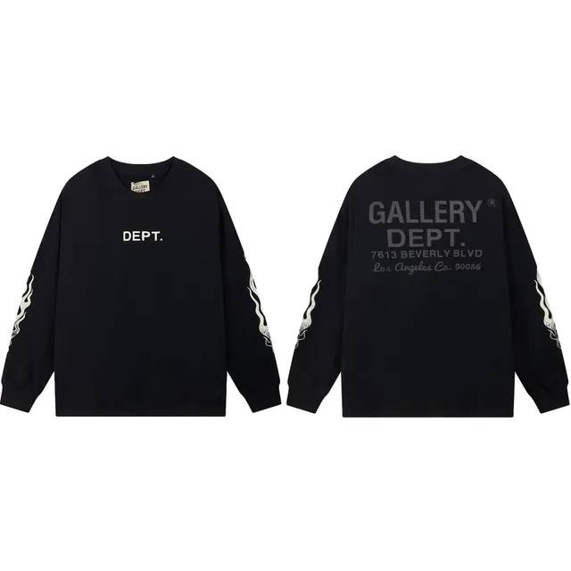 Gallery Dept. Long Sleeve Tee Flame Sleeve