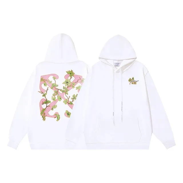 Off-White Hoodie Floral Arrow