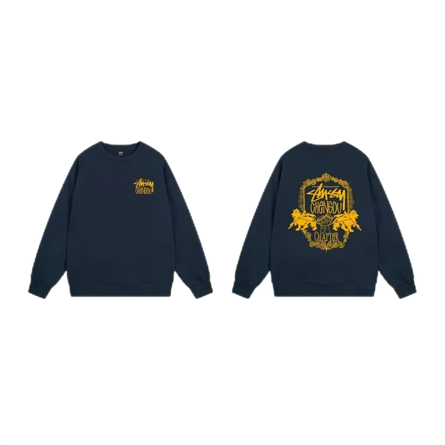 Stüssy Crewneck Sweatshirt Chengdu Chapter