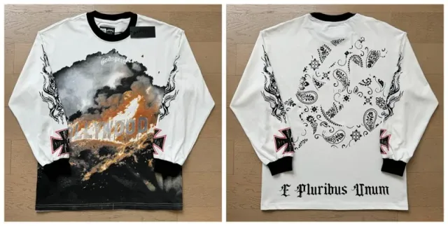 Godspeed Long Sleeve Tee Hollywood Smoke Print