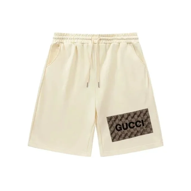 Gucci Logo Patch Shorts GG Monogram Patch