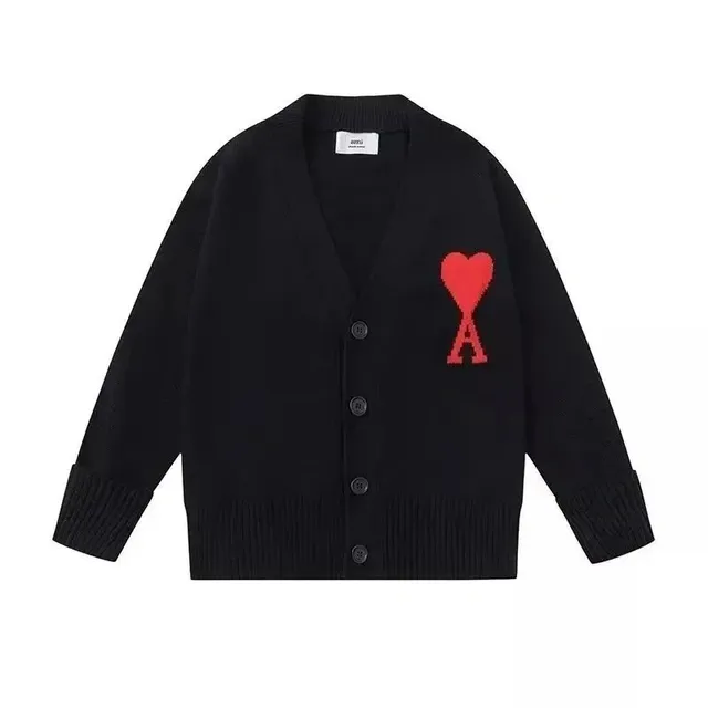 Amiri Cardigan Heart Logo
