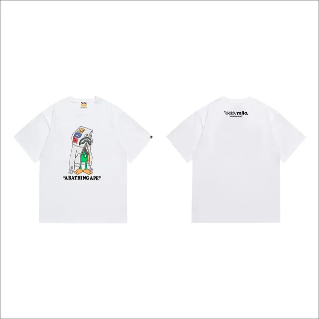 BAPE × Fear of God Essentials Graphic Tee Baby Milo Print