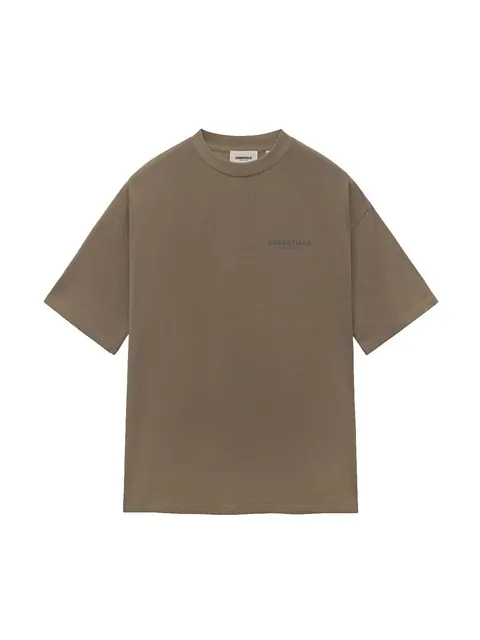 Fear of God Essentials Logo Tee Olive