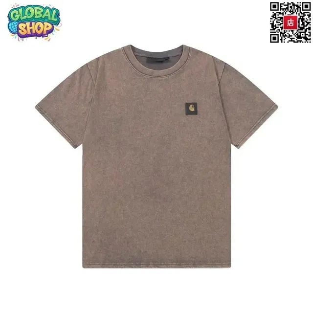 Carhartt Short-Sleeve T-Shirt Washed Brown