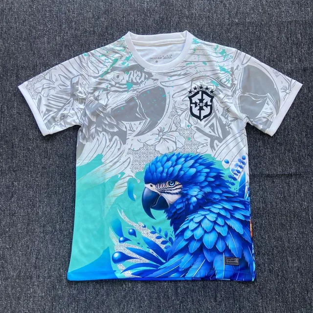 Nike Brazil National Team Jersey Macaw Graphic