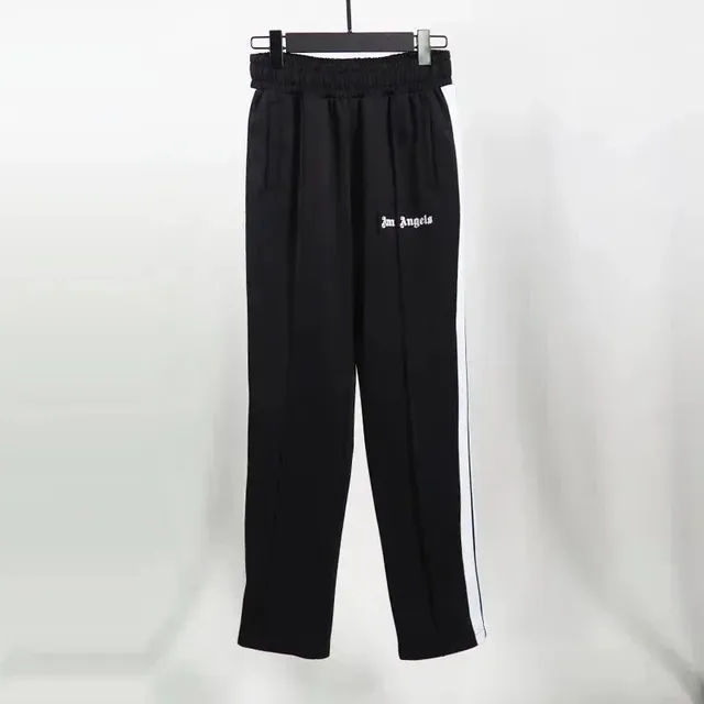 Palm Angels Track Pants Logo Side Stripe