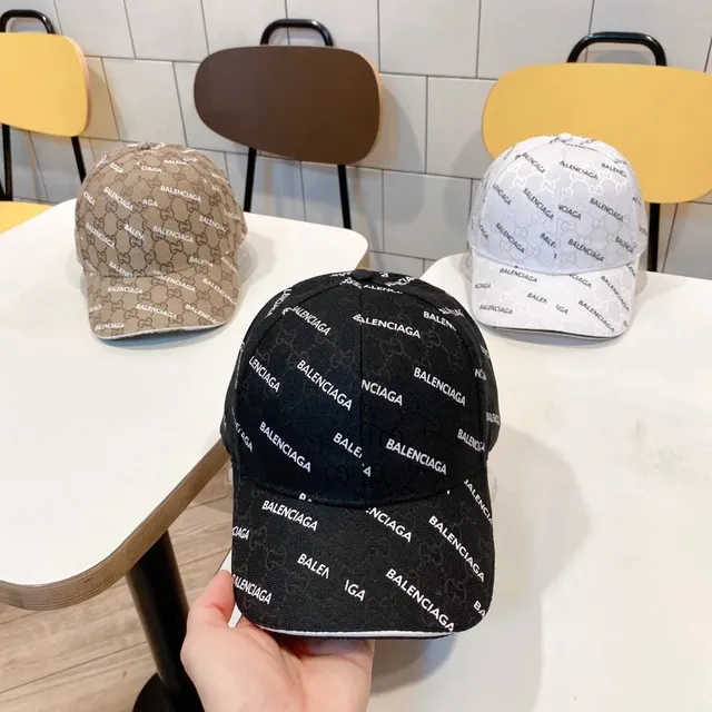Balenciaga Baseball Cap Logo Print