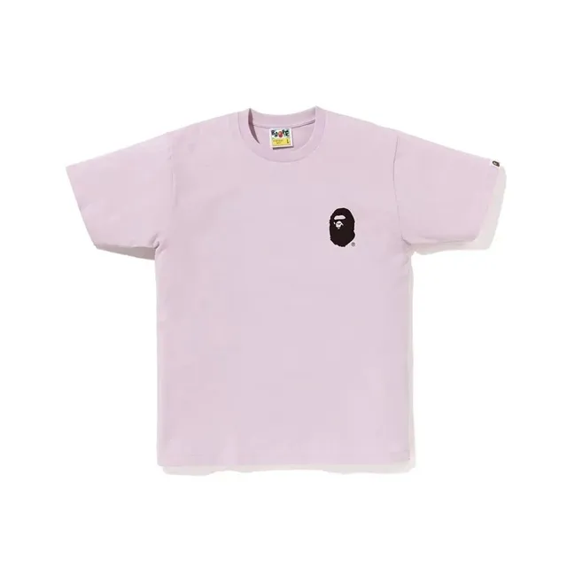 BAPE Ape Head Tee Lilac