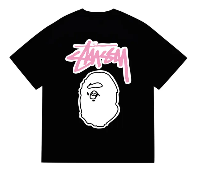 Stüssy Graphic Tee Stussy x BAPE