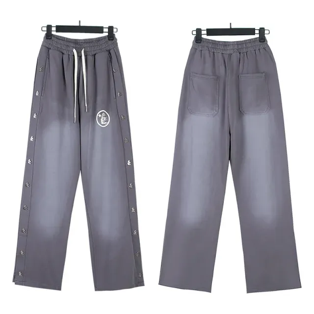 Hellstar Wide-leg Joggers Embellished Side Studs