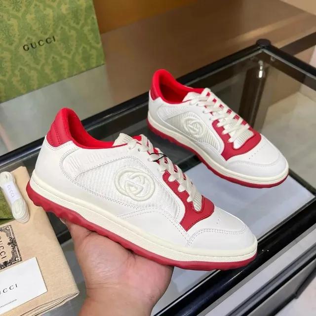 Gucci Horsebit 1955 Sneaker White and Red