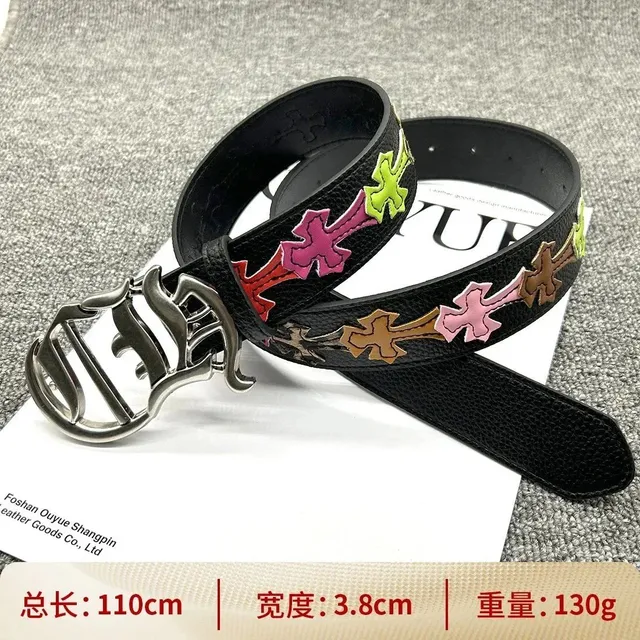 Chrome Hearts Cross Belt Multi-Color Crosses
