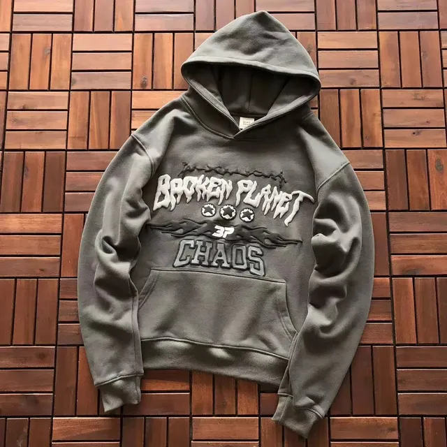 Broken Planet Hoodie Chaos Graphic