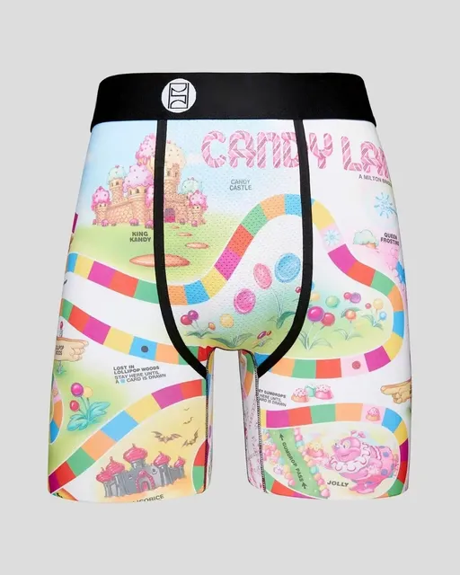 Boxer Brief Candy Land Print