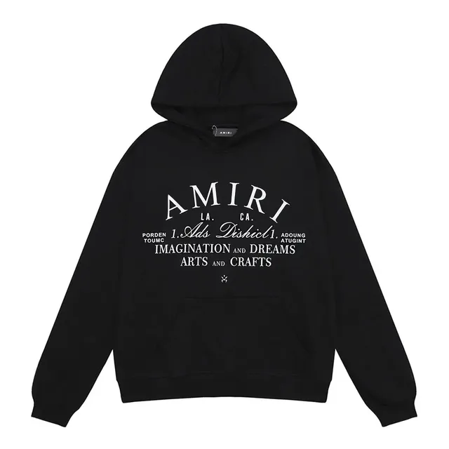 Amiri Hooded Sweatshirt Imagination and Dreams Print