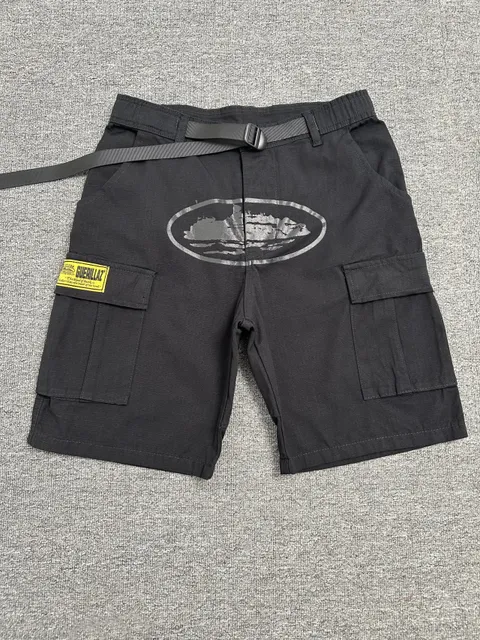 Corteiz Cargo Shorts Guerillaz Logo