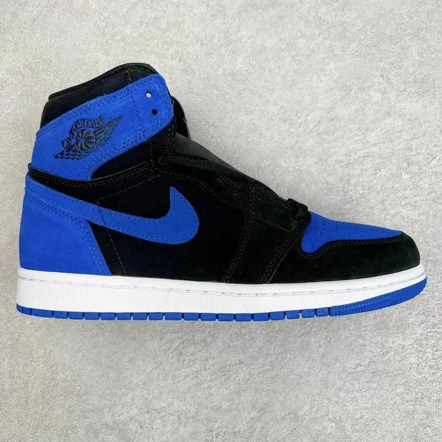 莞产纯原 AJ1新麂皮皇家蓝