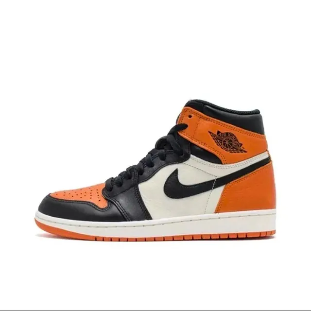莞产纯原 AJ1黑扣碎
