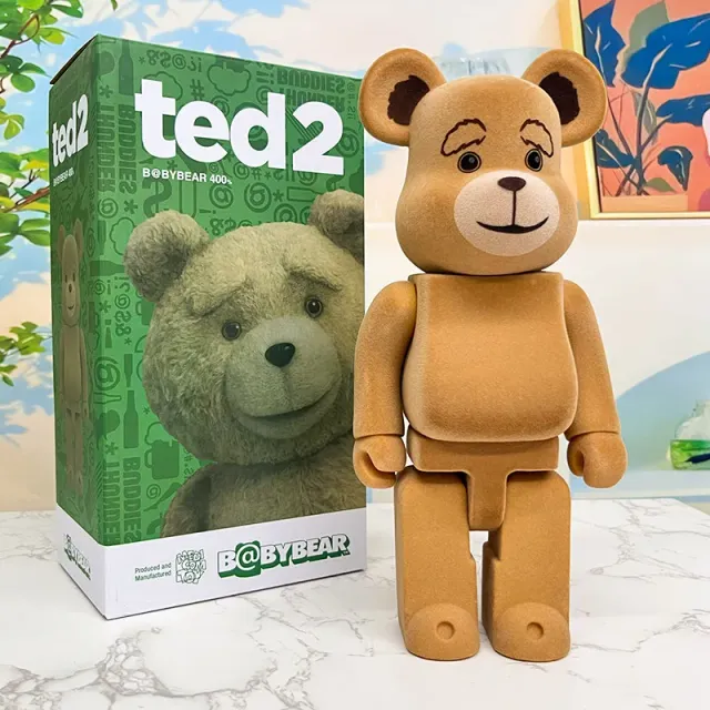 Flocked Teddy