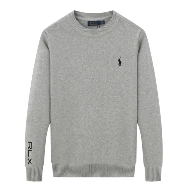 Polo Ralph Lauren Knit Sweater RLX Logo Sleeve