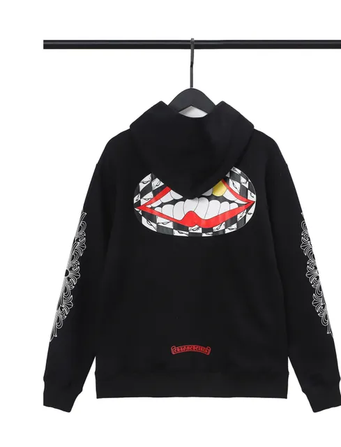 Chrome Hearts Hoodie Smile Graphic