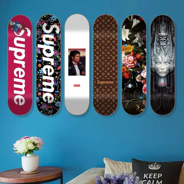 Supreme Skateboard Deck Wall Art Collection