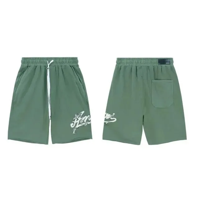 Amiri Logo Shorts Script Print