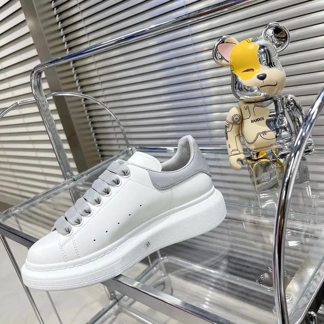 Alexander McQueen × Be@rbrick Oversized Sneaker White Grey