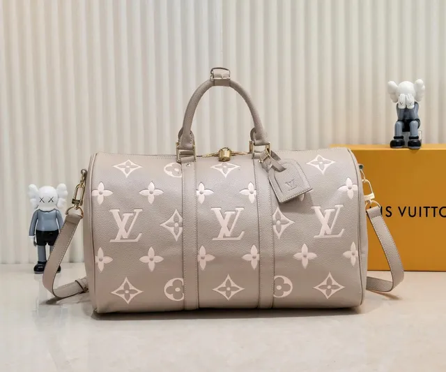 Louis Vuitton × KAWS Keepall Monogram Empreinte