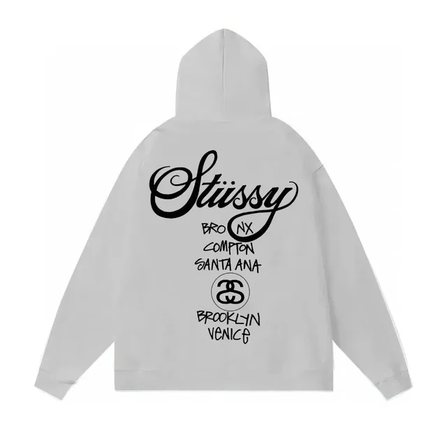 Stüssy Hooded Sweatshirt City Script Print